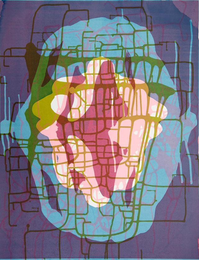 Image of artwork titled "Spilling Memory 65" by Janaina Tschäpe