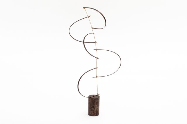 Image of artwork titled "Tensioned Bristles on Cylinder" by Eric Oglander