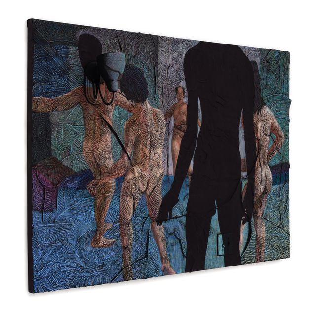 Image of artwork titled "Men’s Group (Real Sex, 1995)" by Ernesto Renda