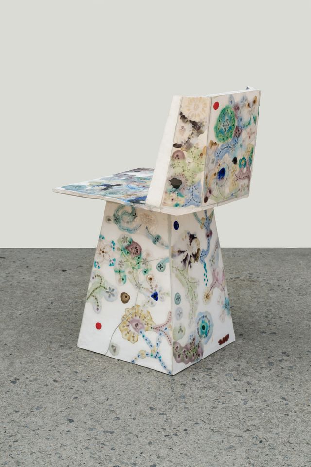 Image of artwork titled "The Sky Contained My Garden Chair" by Isabel Rower