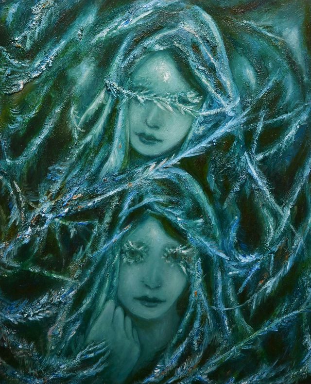 Image of artwork titled "Forest of thorns" by Yumeno Goto