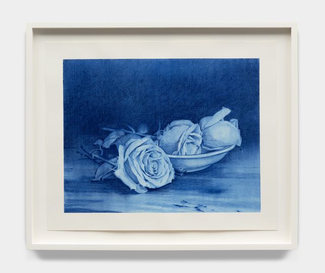 Image of artwork titled "Roses in Bowl" by Andy Mister