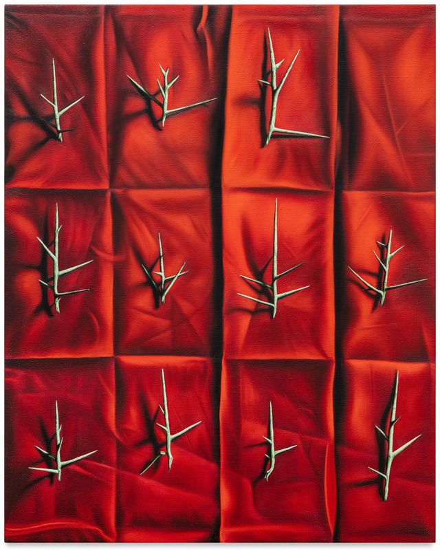 Image of artwork titled "Thorn Inventory" by Chloe West