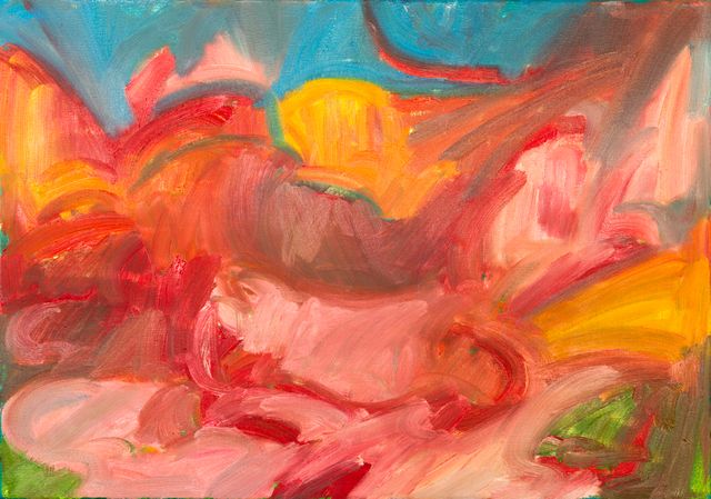 Image of artwork titled "Red sun" by Joseph  Aina