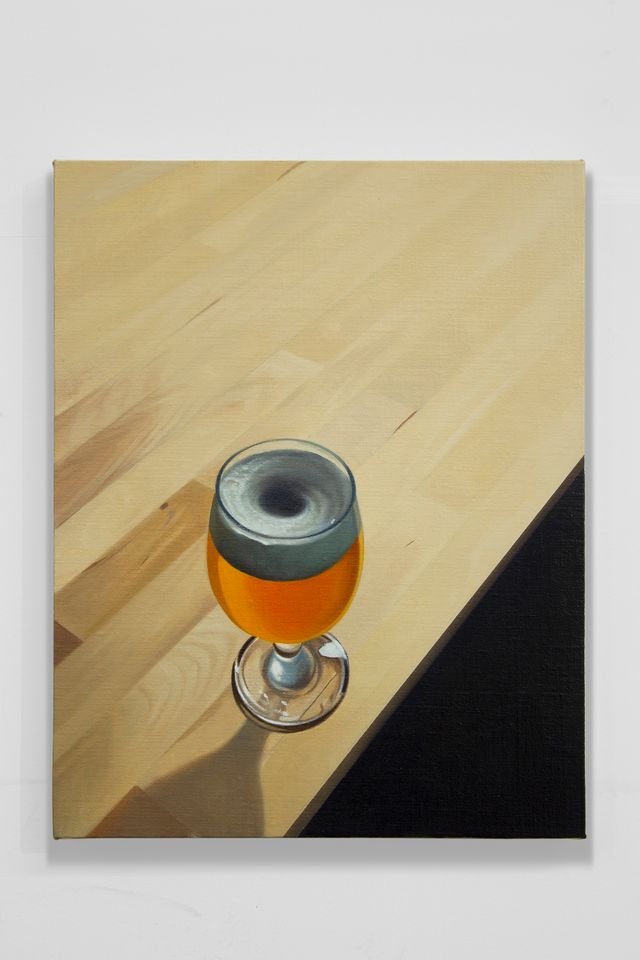 Image of artwork titled "Beer on a table" by Paul  Rouphail