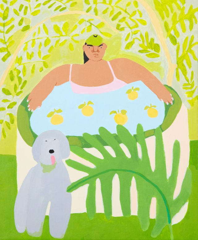 Image of artwork titled "Forest Spa Yuzu Bath" by Lilian Martinez