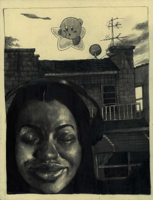 Image of artwork titled "Safe Place Air Ride" by Julian Adon Alexander
