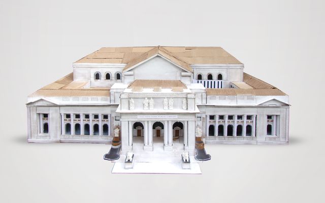 Image of artwork titled "New York Public Library" by Kambel Smith