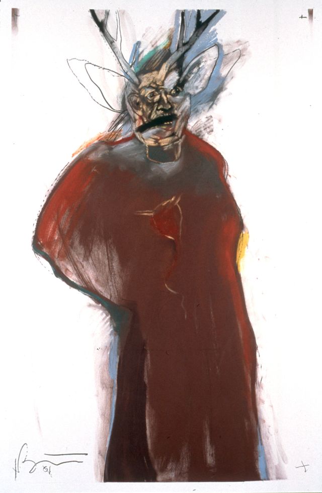 Image of artwork titled "Fur Frida" by Rick  Bartow