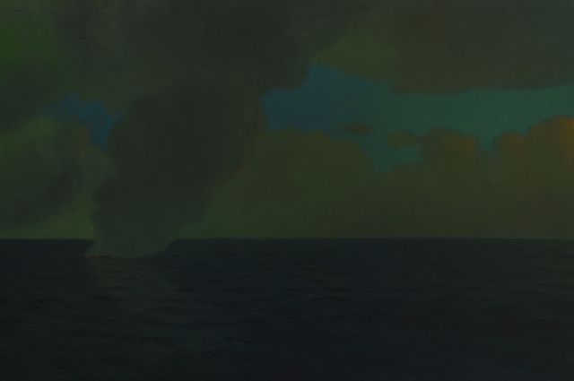 Image of artwork titled "Cannon Fire" by Sarah Schlesinger
