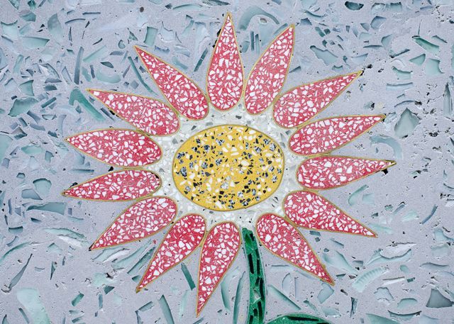 Image of artwork titled "Strawberry Sunflower" by Ficus Interfaith