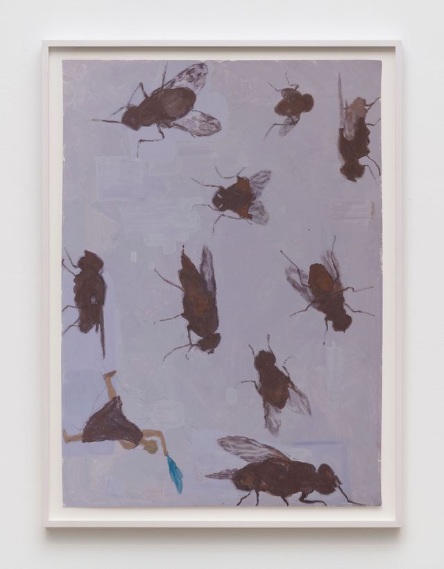 Image of artwork titled "Flies" by Olga Chernysheva