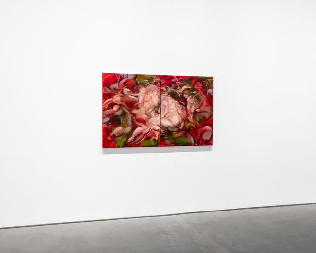 Image of artwork titled "Red Sky at Night" by Eleanor Johnson