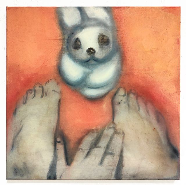 Image of artwork titled "Reaching Bunny" by Allan Gardner