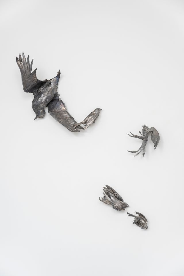 Image of artwork titled "Migratory Birds" by Patrick Goddard