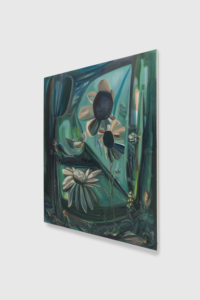 Image of artwork titled "Green Morpho" by Sarah Bedford
