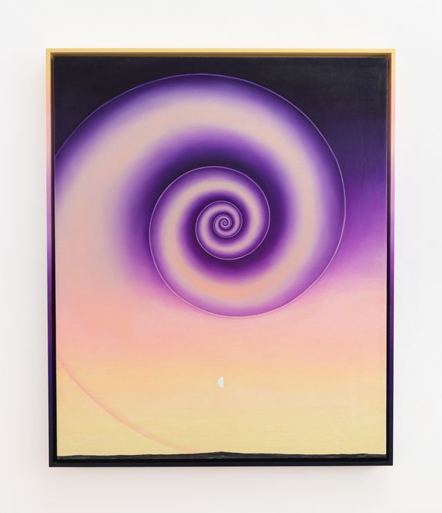 Image of artwork titled "Curvature (Purple)" by Emily  Weiner