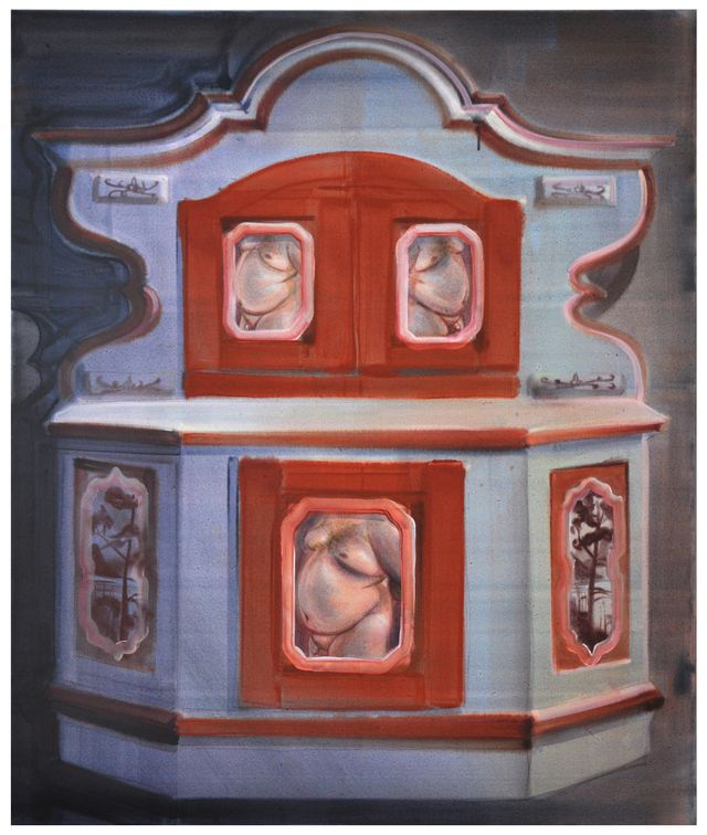 Lars Korff Lofthus, “Adornment (blue),” 2025
