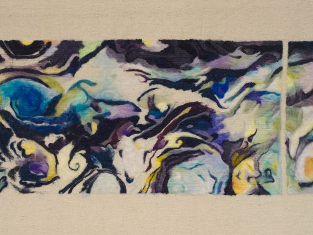 Image of artwork titled "Lie of the Land" by Pauline Shaw