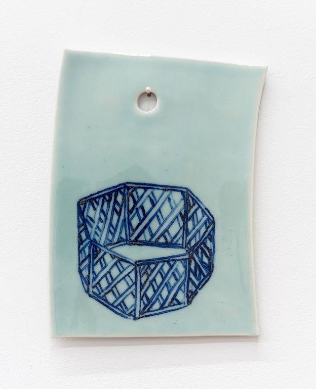 Image of artwork titled "Untitled (pen painting)" by Nora Normile