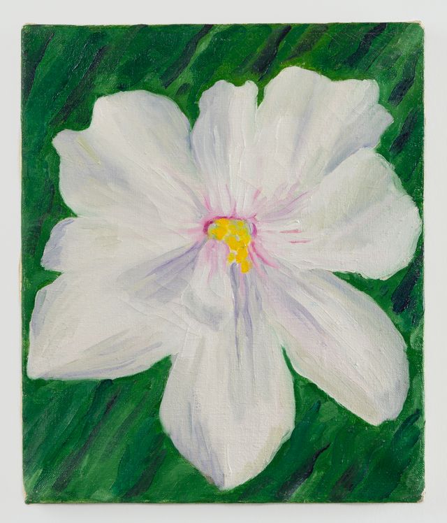 Image of artwork titled "African Violet Blossom 1" by Janet  Alling