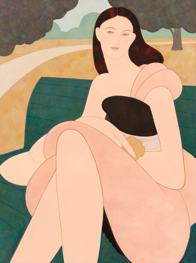Image of artwork titled "Park Bench" by Kelly  Beeman