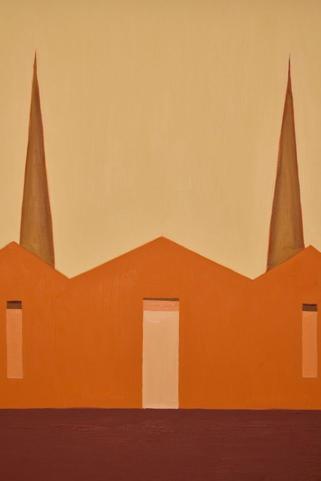 Image of artwork titled "Untitled (House)" by Salomón Huerta