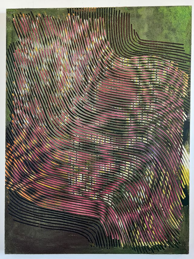 Image of artwork titled "beneath the stains of time/the feelings disappear/you are someone else/I’m still right here" by Addison  Wolff