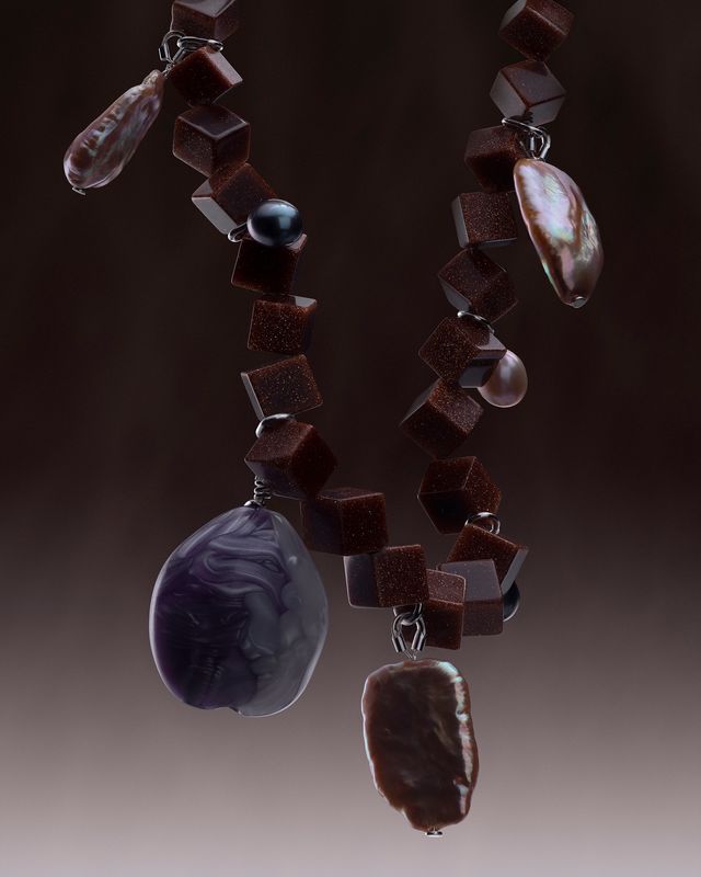 Image of artwork titled "Colliers" by Anaïs Horn