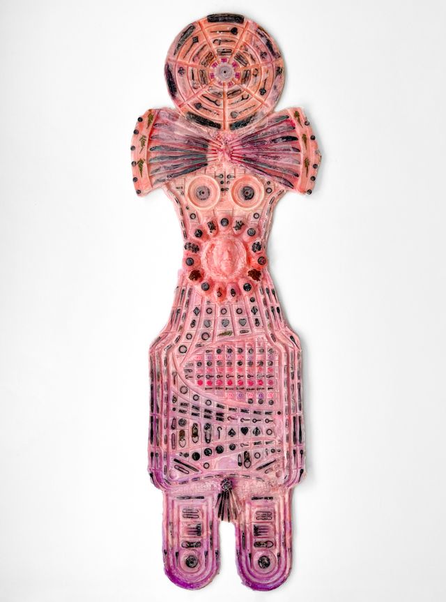 Image of artwork titled "Omni-Kit Wall Doll (therm)" by Amy  Brener