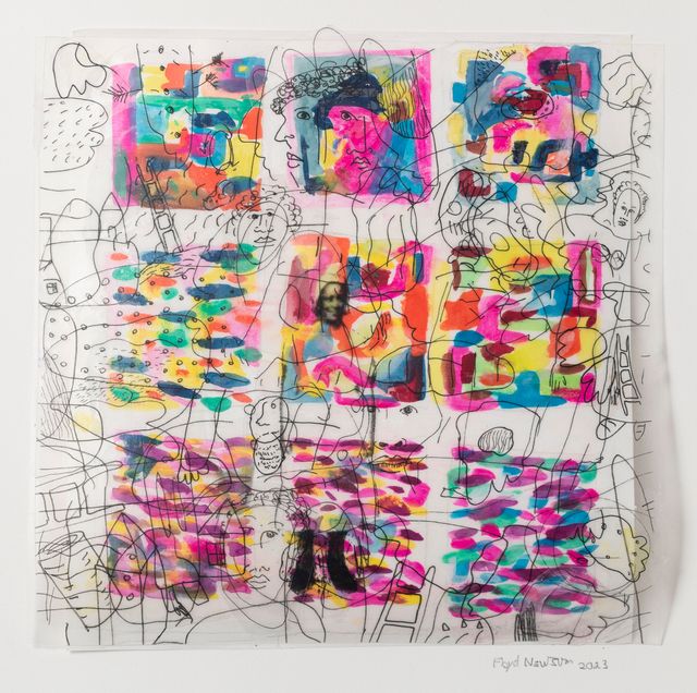 Image of artwork titled "UNTITLED" by Floyd Newsum, Jr.