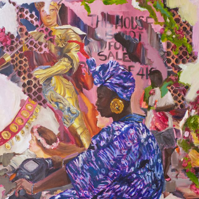 Image of artwork titled "A tale of two scooters " by Damilola  Onosowobo