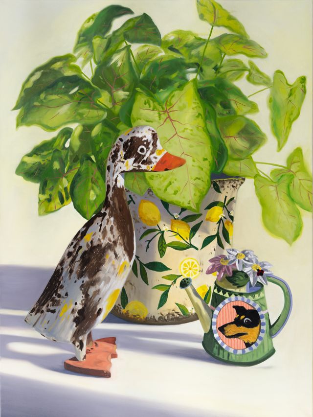 Image of artwork titled "Sunbathing" by Chen Peng