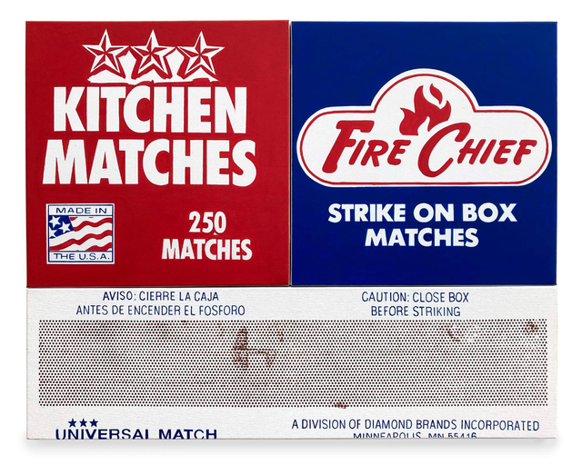 Image of artwork titled "Match Box (Fire Chief)" by Todd Lim