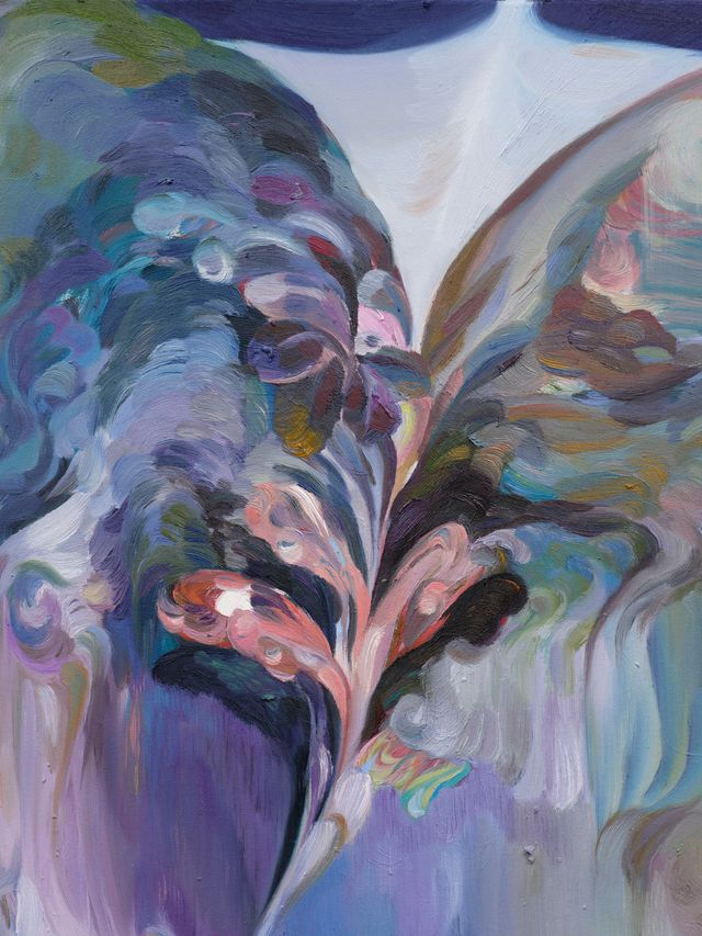 Image of artwork titled "Falling Falling" by YaYa Yajie Liang