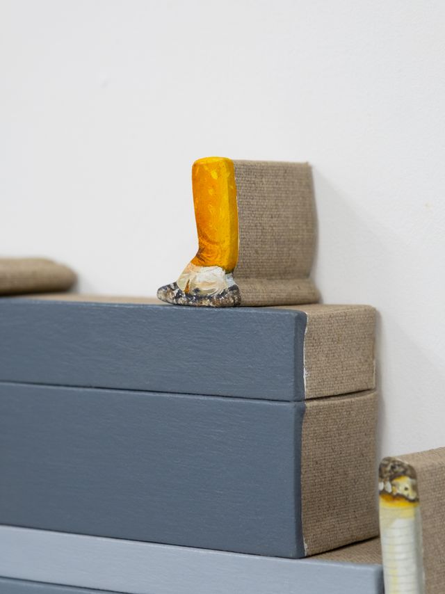 Image of artwork titled "Shelf (Cigarettes)" by Marius Steiger