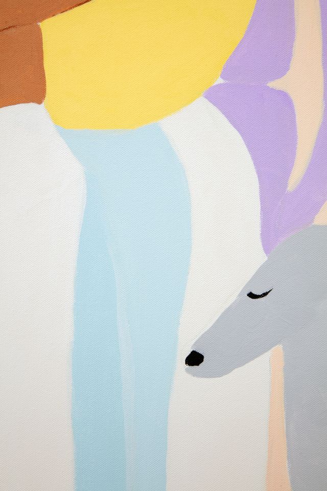 Image of artwork titled "Women and Dogs" by Lilian Martinez