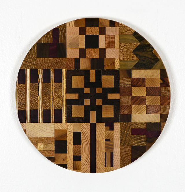 Image of artwork titled "Untitled (Wooden Kente Quilt #48)" by Ato Ribeiro