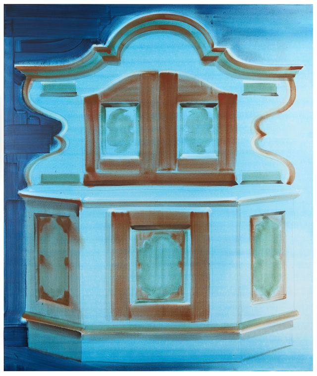 Image of artwork titled "Cabinet (Blue)" by Lars Korff Lofthus