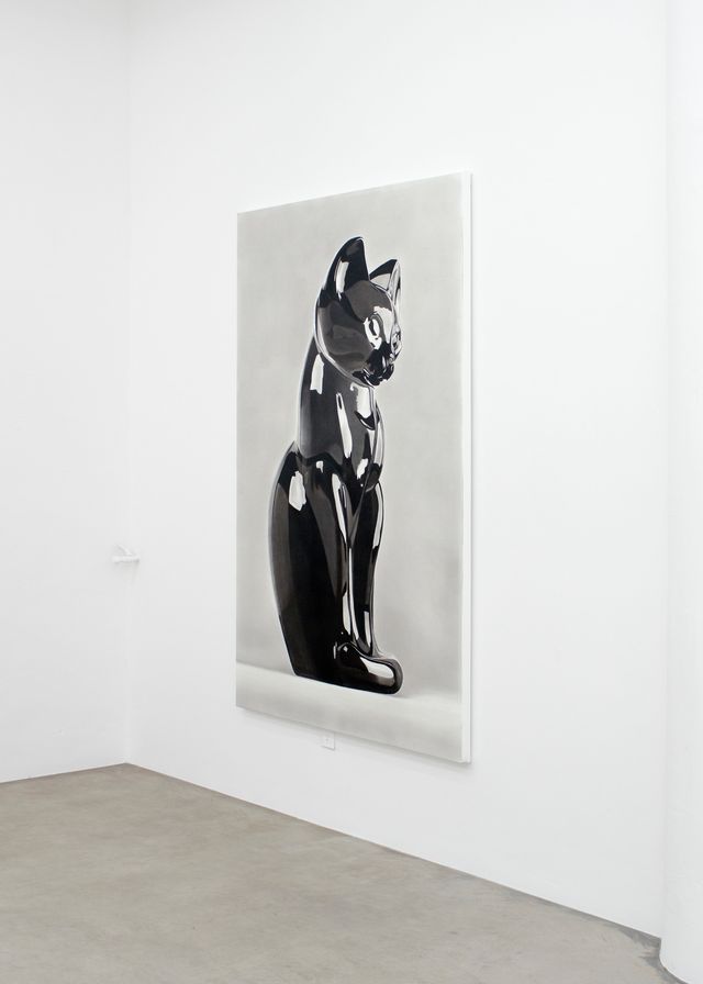 Image of artwork titled "BBC (Big Black Cat)" by Nihura Montiel