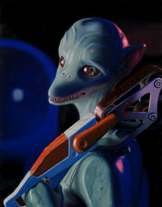 Image of artwork titled "malign device" by Jeremy Olson
