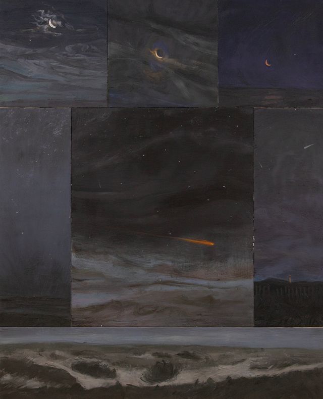Image of artwork titled "Nightwatch (Dunes)" by Elizabeth Flood