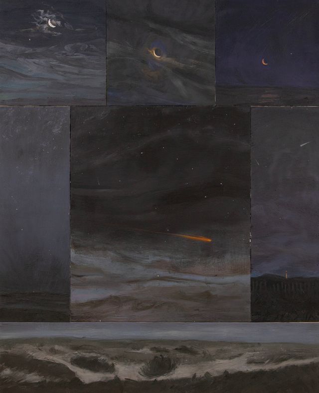 Image of artwork titled "Nightwatch (Dunes)" by Elizabeth Flood