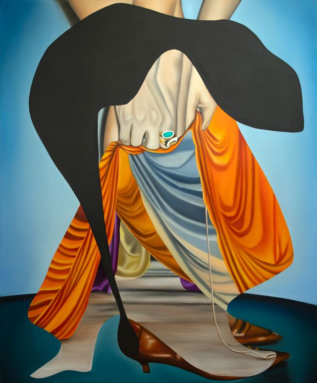 Image of artwork titled "Pero tengo la conciencia tranquila" by Melissa  Ríos