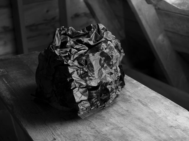 Image of artwork titled "Untitled (Rock Variations v.3, Summer Studio)" by Cozette Russell