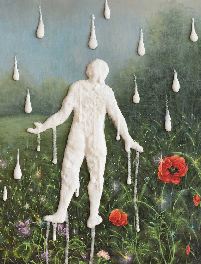 Image of artwork titled "Sweet Rain and Little People" by Marcin Janusz