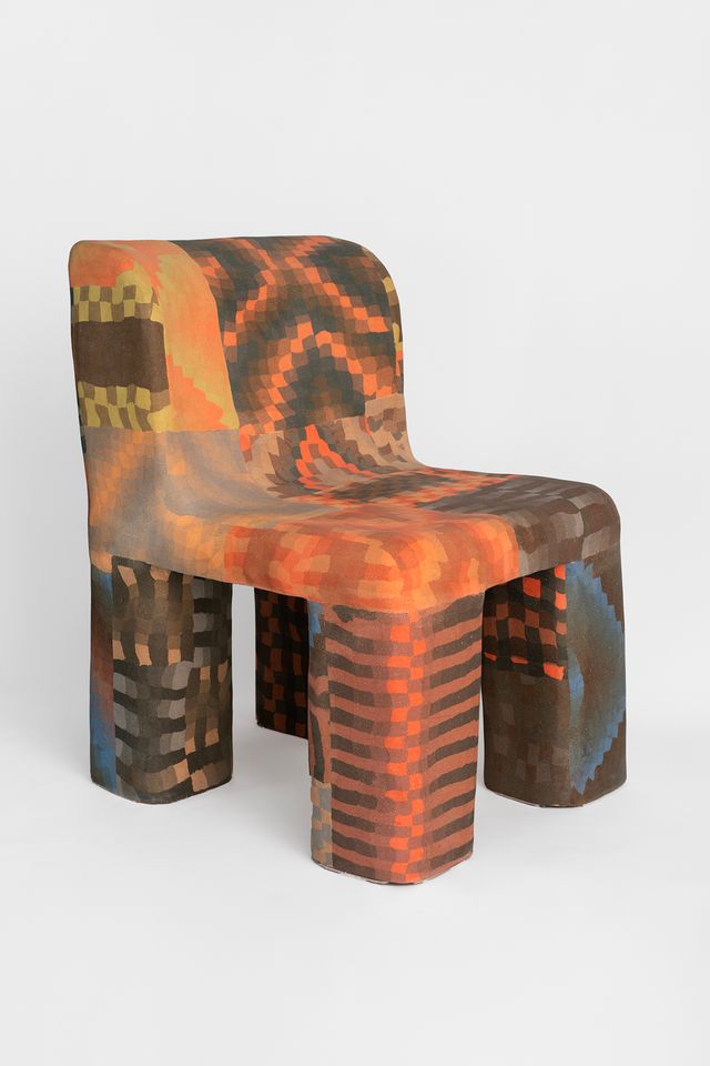 Image of artwork titled "Medusa Tulip Field Chair" by Isabel Rower