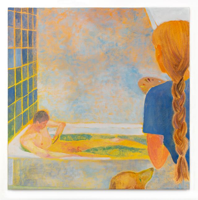 Image of artwork titled "In the Bath Room" by Minami  Kobayashi