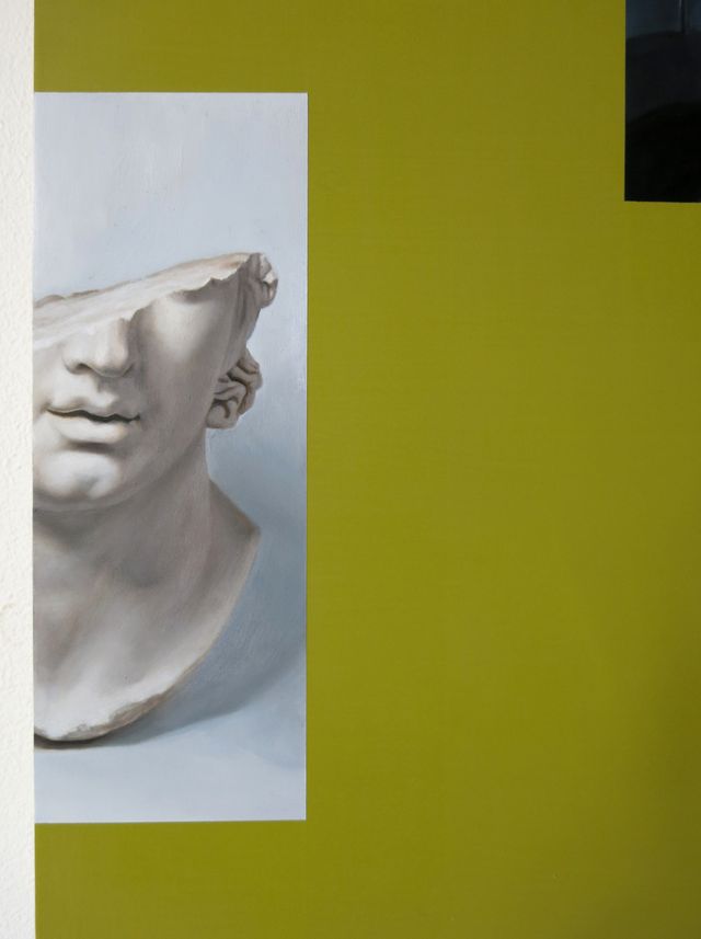 Image of artwork titled "Crash (Head of a Youth)" by Meredith Sellers