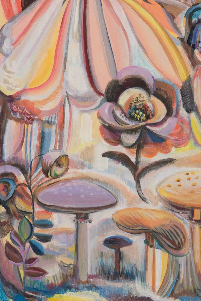 Image of artwork titled "Saturn's Moon" by Sarah Bedford